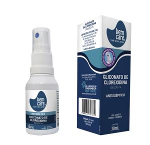 Gliconato de Clorexidina 1% Spray Com 30ml Bem Care