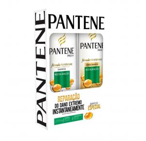 Kit Pantene Shampoo e Condicionador Restauração 175ml 