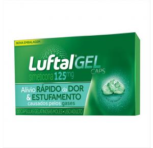 Luftal 125 mg Com 10 Cápsulas Gel 
