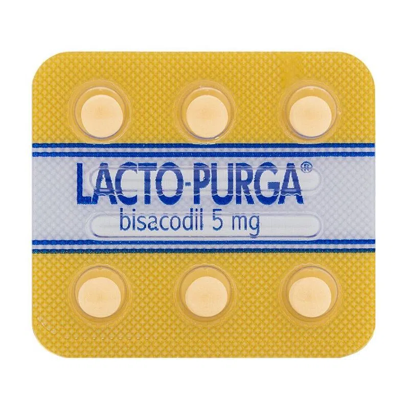 Lacto Purga 6 Comprimidos Revestido 5mg