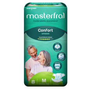 Fralda Geriatrica Masterfral Confort Eco M Com/20 Unidades