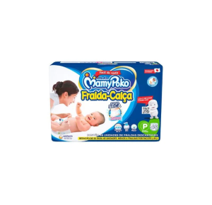 Fralda Mamypoko Calça Mega P Com/48 Unidades