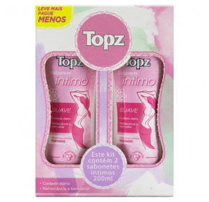 Sabonete Intimo Topz 200Ml Com/2 Unidades