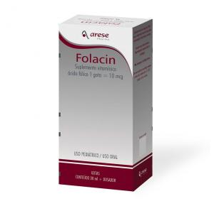 Folacin 10 mcg Gotas Sabor Laranja Com 30 ml