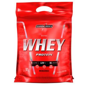 Nutri Whey Protein Integralmedica Sabor Morango 907g