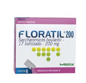 Floratil 200 mg Com 6 Envelopes de 1 g