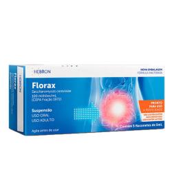 Florax 100 Milhões/ml Com 5 flaconetes de 5 ml Cada