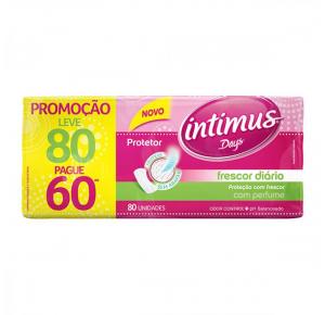 Protetor Diario Intimus Days Sem/Abas Com/Perfume Lv80 Pg60 Un