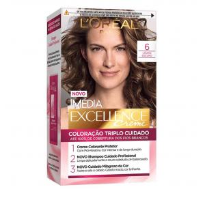 Tintura L\'Oréal Paris Imédia Excellence Creme 6 Louro Escuro