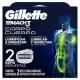 Carga Gillette Mach 3 Corpo Com 2 Unidades *