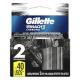 Carga Gillette Mach 3 Carvao Com 02 Unidades *