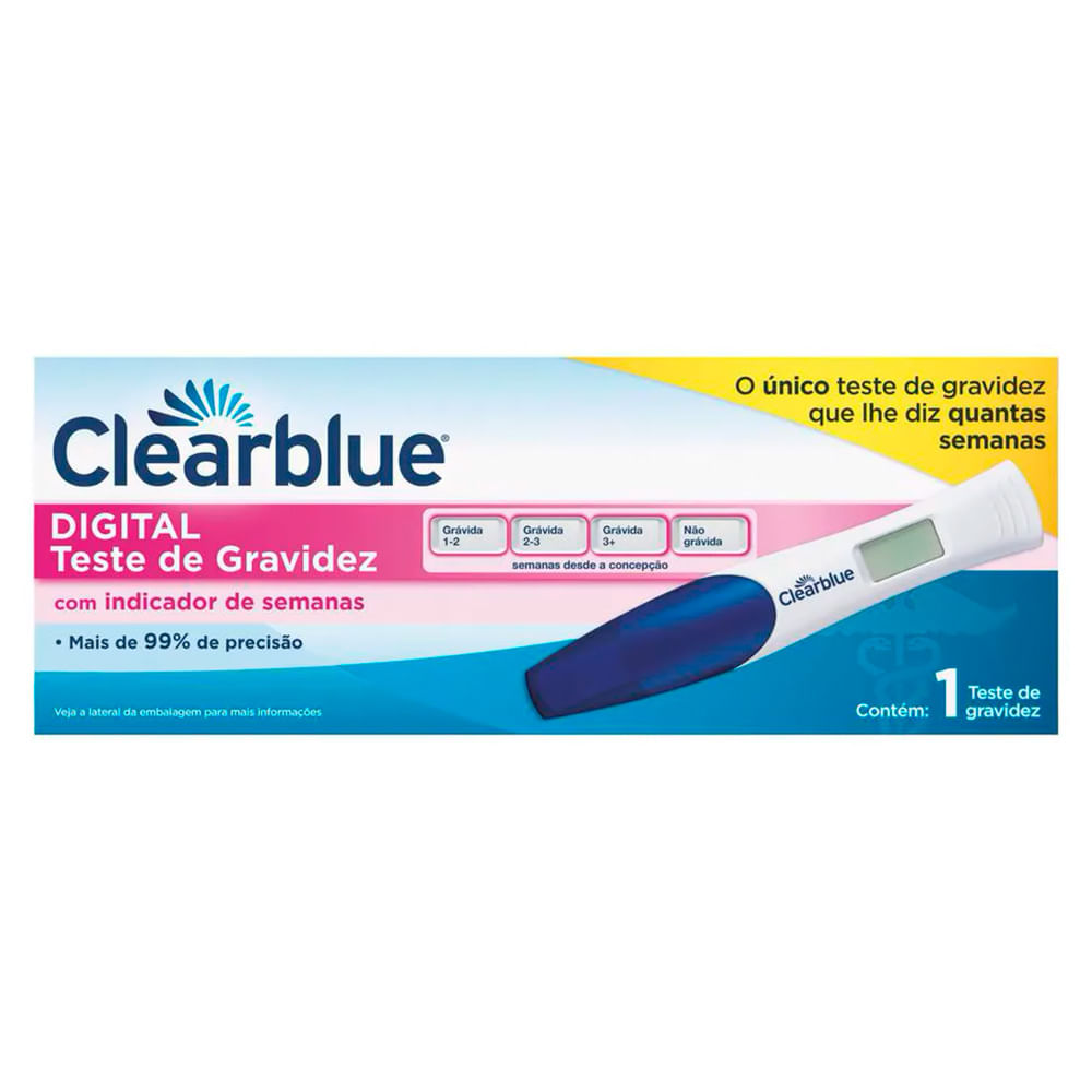 Clearblue Teste Gravidez Dig C/1 Und