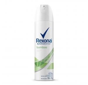 DESODORANTE ANTITRANSPIRANTE AEROSOL REXONA FEMININO BAMBOO COM 150ML