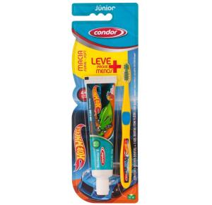 Kit Creme Dental + Escova Dental Condor Lilica