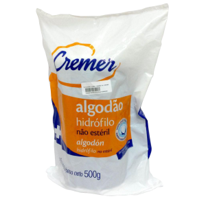 ALGODÃO HIDRÓFILO CREMER COM 500G