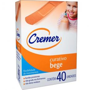 Curativos Cremer Bege 40 Unidades