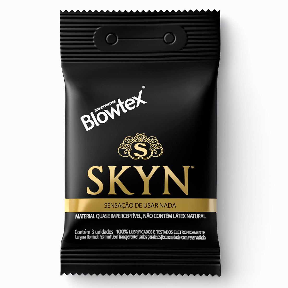 Preservativo Blowtex Skyn Com 3 Unidades - Farmácias Dose Certa ...