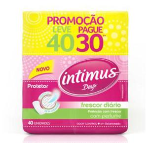 Protetor Diário Intimus Days Perfume 40 Unidades
