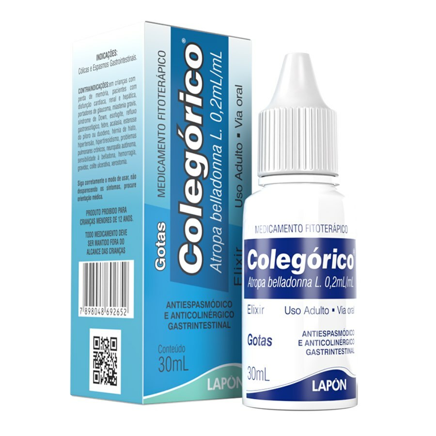 Elixir Colegórico Lapon Gotas 30ml