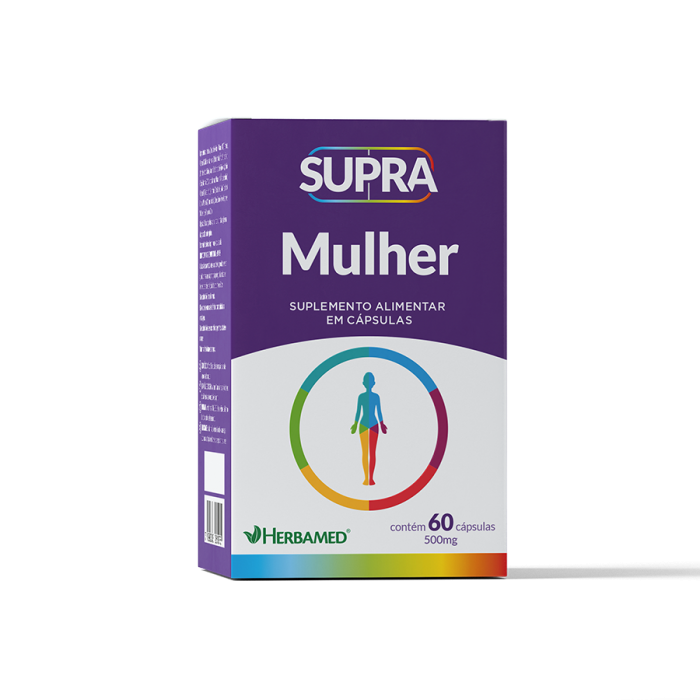 Supra Mulher Polivitaminico Com 60 Cprs Herbamed