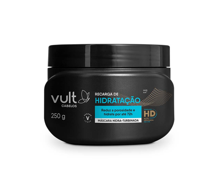 MÁSCARA CAPILAR VULT RECARGA DE HIDRATAÇÃO 250G