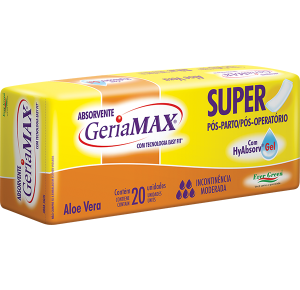 Absorvente Geriamax 20 Unidades Geriátrico