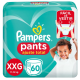 Fralda Pampers Pants Giga Ajuste Total Tamanho XXG Com 60 Unidades