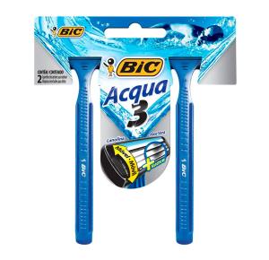 Aparelho Bic 3 Acqua Com/2 Unidades