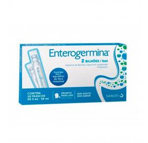 Enterogermina 2 Bilhões/5ml Com 10 Frascos de 5 ml - 50 ml