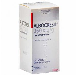 Albocresil 360mg/g Solução 12ml