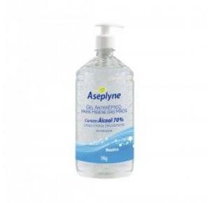 Alcool em Gel 70% Aseplyne 1 litro