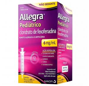 Allegra Pediátrico 60mg/ml Com 60ml