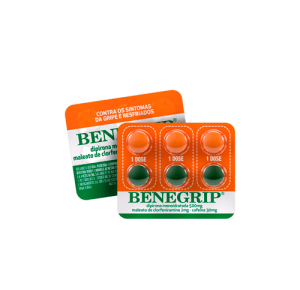 Benegrip Cartela Com 6 Comprimidos 