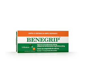 Benegrip Com 12 Comprimidos 