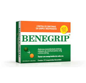Benegrip Com 20 Comprimidos