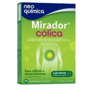 Dipirona Sodica 250Mg C/30 Comprimidos Mirador Colica