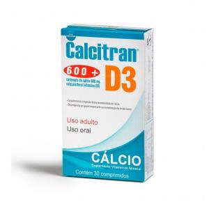 Calcitran D3 Com 30 Comprimidos