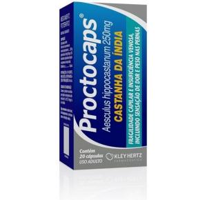 Proctocaps 250 mg Com 20 Cápsulas