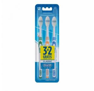 Escova Dental Oral-B Classic Suave Macia 40 Leve 3 Pague 2