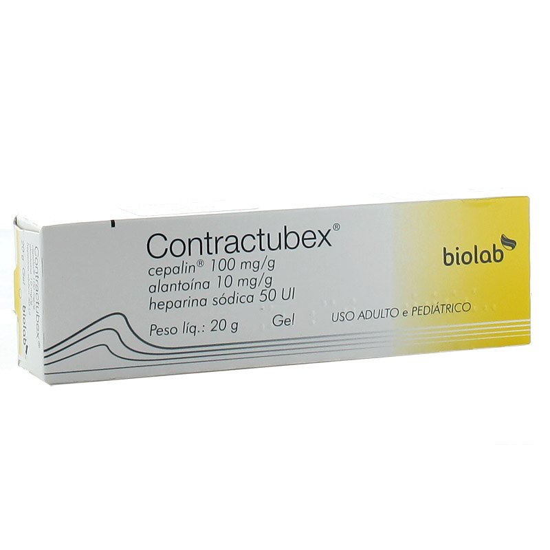 Contractubex Gel 20 g Farmácias Dose Certa