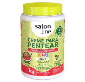 Creme Para Pentear Salon Line Cachinhos Definidos Kids 1kg