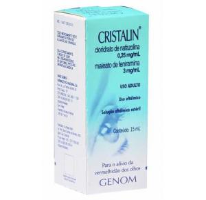 Cristalin Solução Oftálmica 15 ml