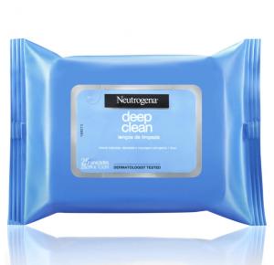 Lenços de Limpeza Neutrogena Deep Clean Com 25 Unidades
