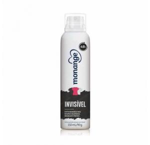  Desodorante Aerosol Monange Invisible com 150ml