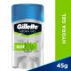 DESODORANTE ANTITRANSPIRANTE HYDRA GEL GILLETTE ALOE APLICAÇÃO TRANSPARENTE MASCULINO COM 45G