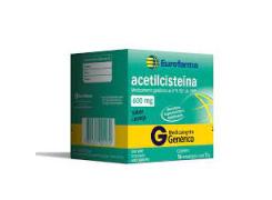 Acetilcisteina 16 envelopes 600 mg
