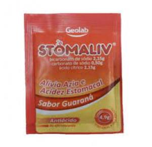  Stomaliv 5G Caixa Com 50 Envelopes Sabor Guarana