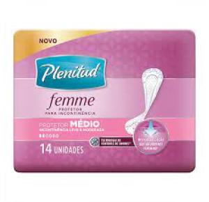 Protetor Diario Plenitud Femme Com/14 Unidades