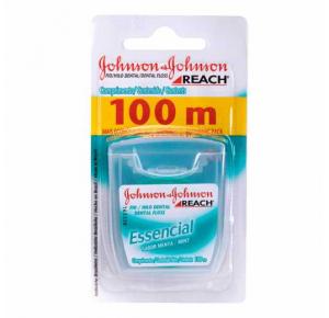 Fio Dental Reach Essencial Sabor Menta 100m