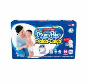 Fralda Mamypoko Calça Mega M Com/38 Unidades